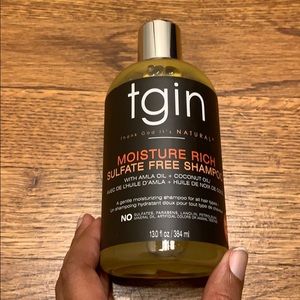 TGIN Moisture Rich Sulfate Free Shampoo 13 fl oz